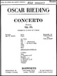 Concerto in B minor, op. 35 Orchestra sheet music cover